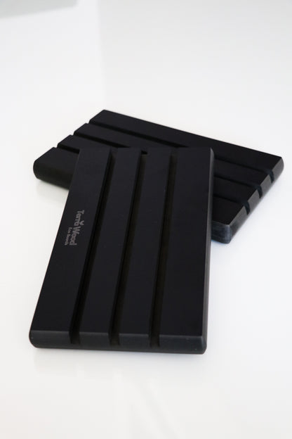 Stojan na prkénka 20,5×12 – Černý