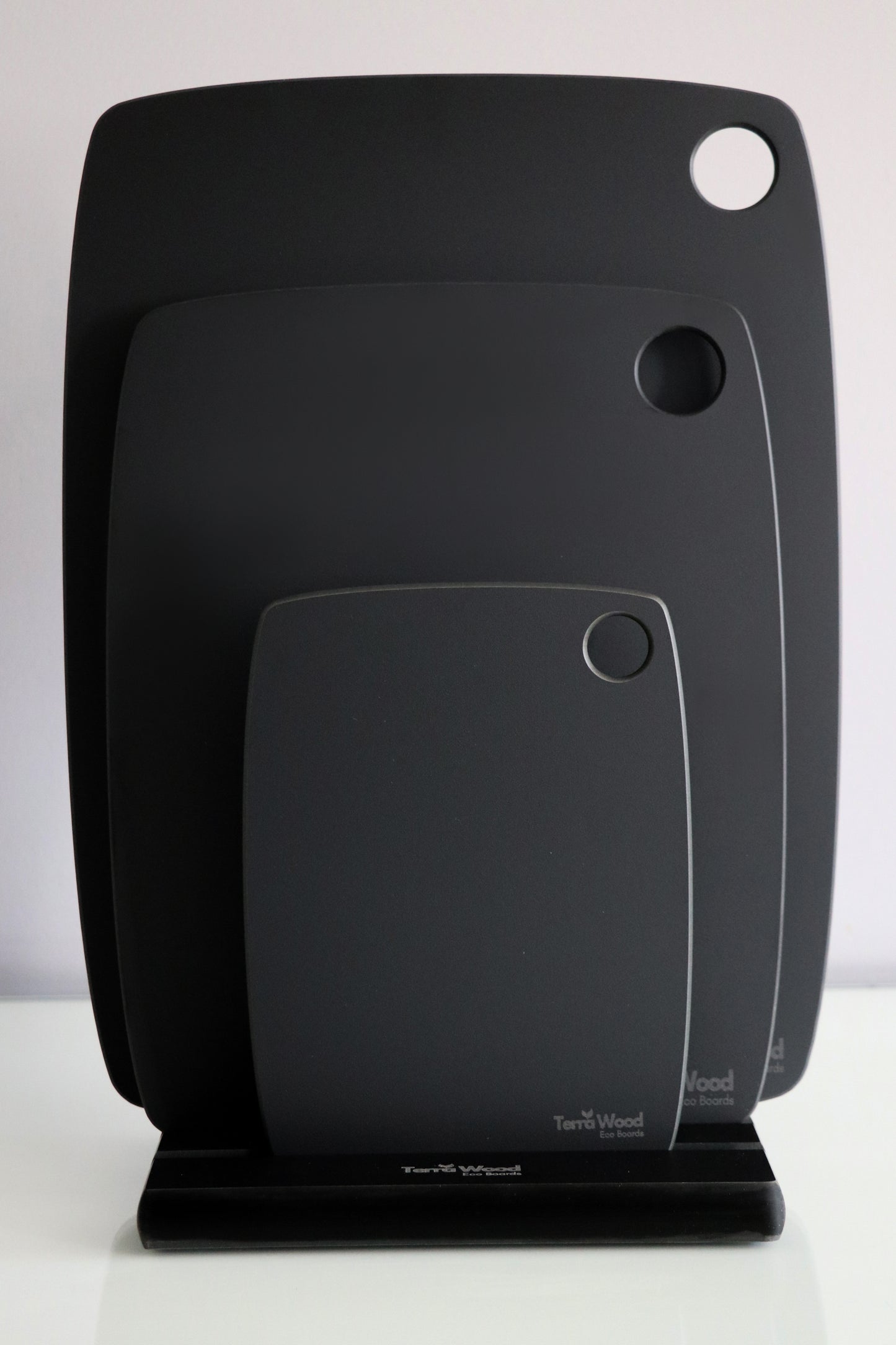 Stojan na prkénka 20,5×12 – Černý