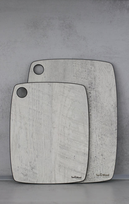 Set of Cutting Boards: “S” 20x15 + “L” 37x27.5 - Gray